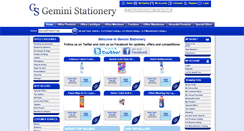 Desktop Screenshot of geministationery.ie